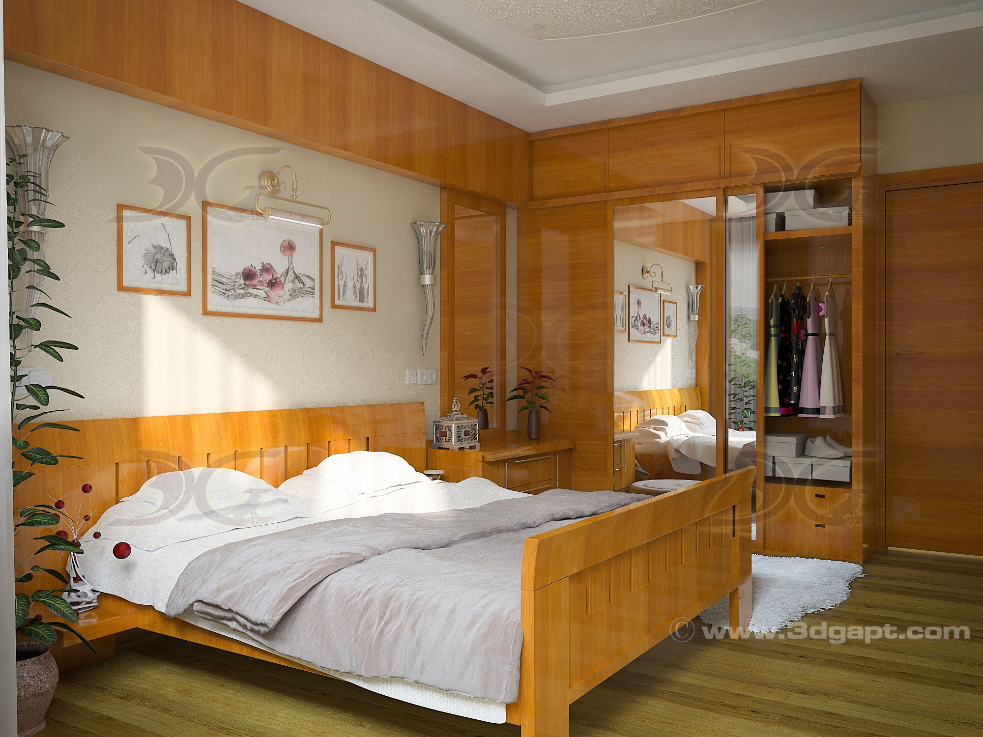 architecture interior bedroom-2 002