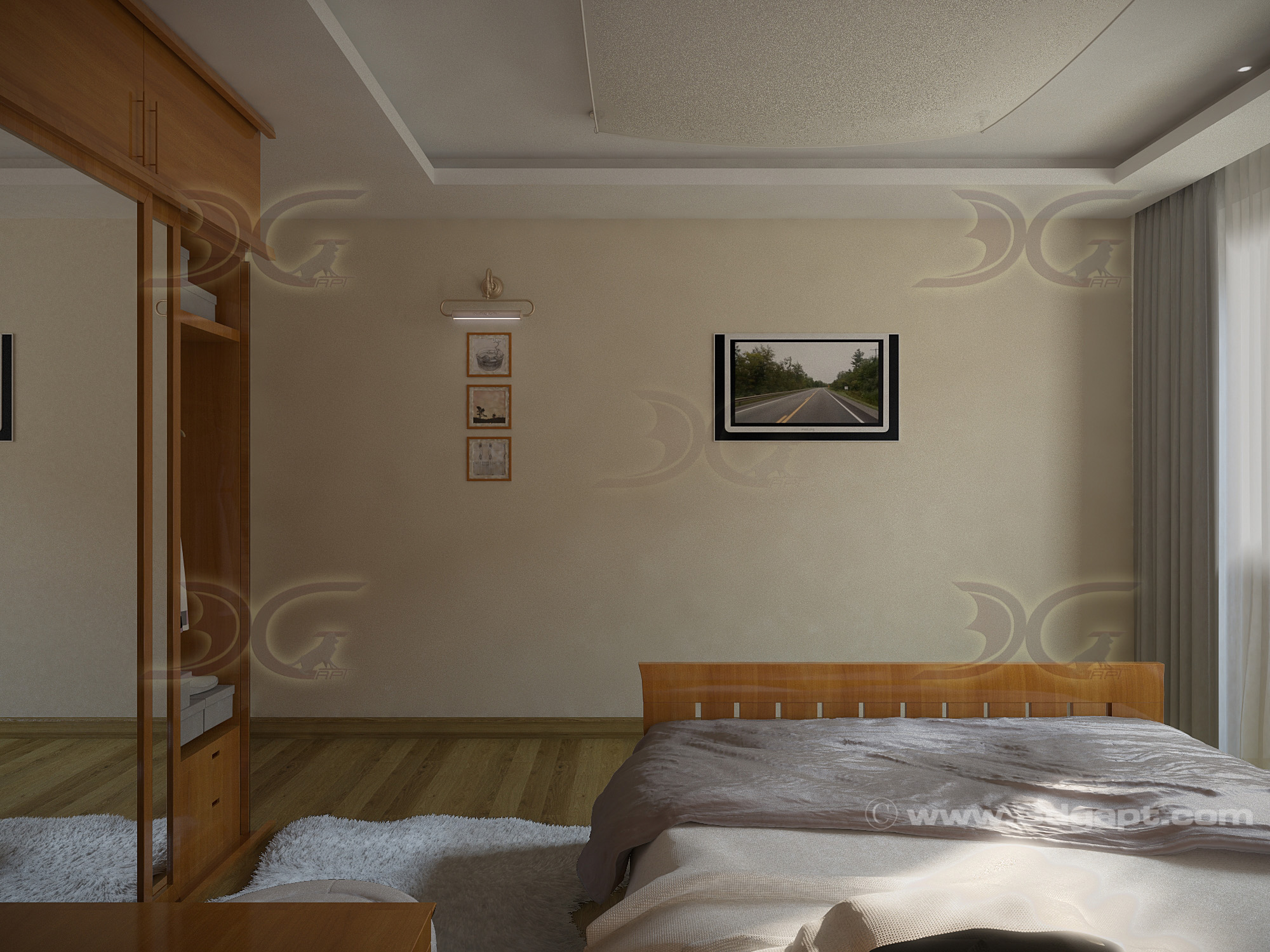 Architecture Interior Bedroom V2 -8