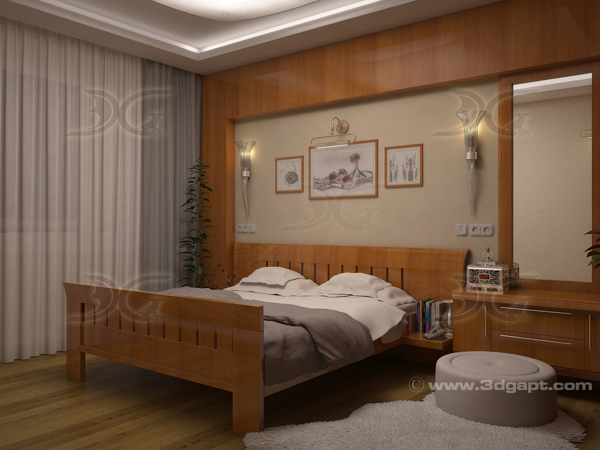 architecture interior bedroom-2 013