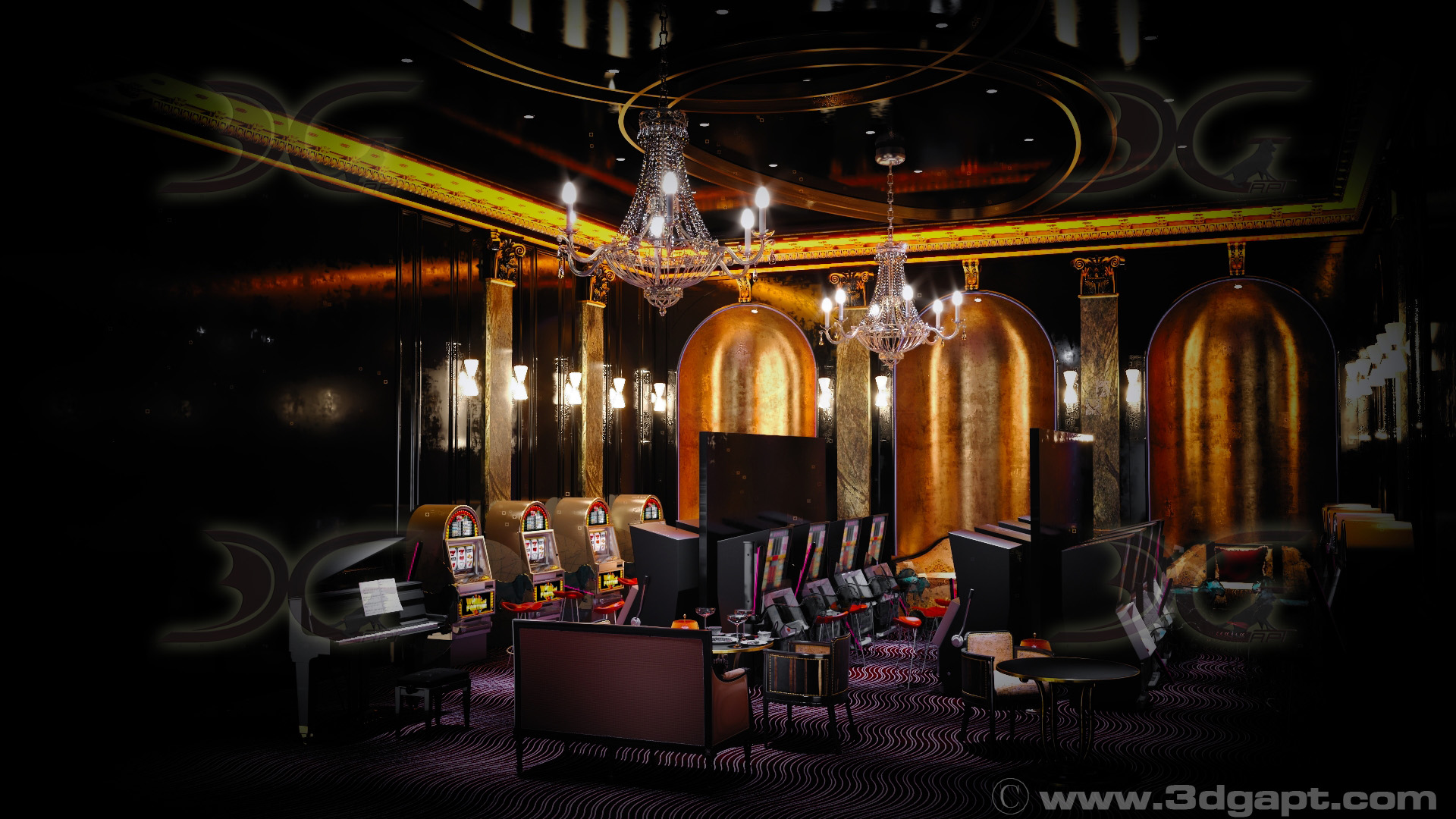 architecture interior casino 004