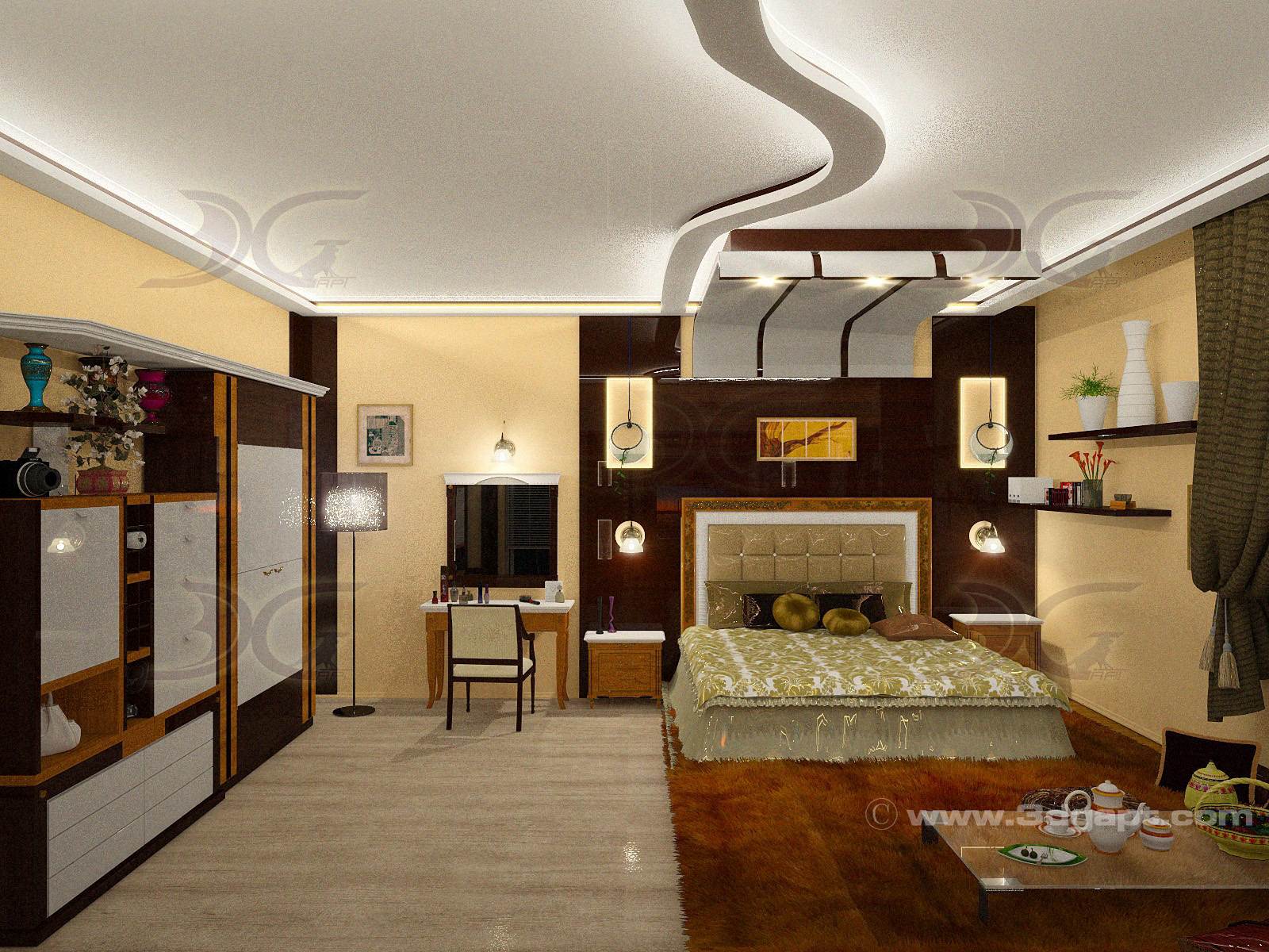 architecture interior hotel room33