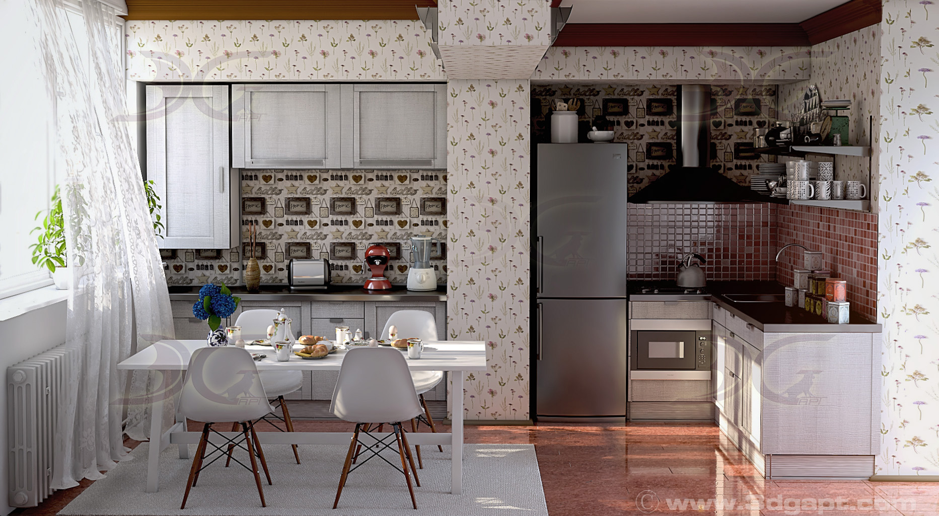 architecture interior kitchen-2versions 001