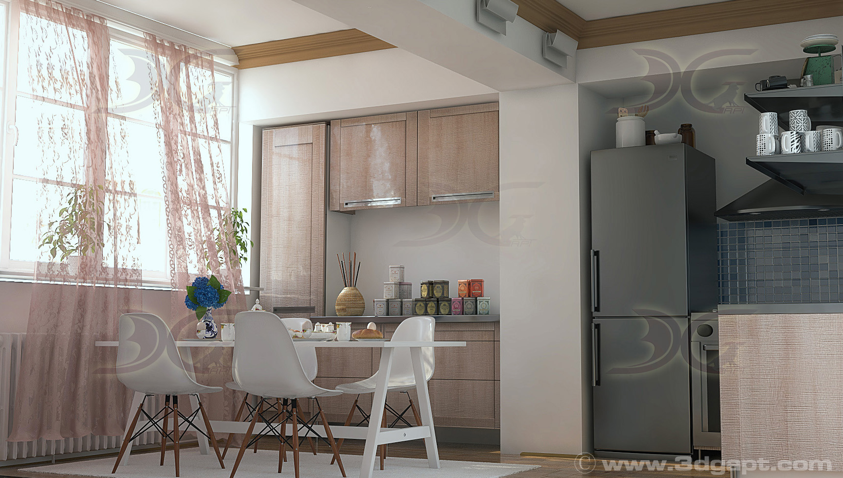 architecture interior kitchen-2versions 009