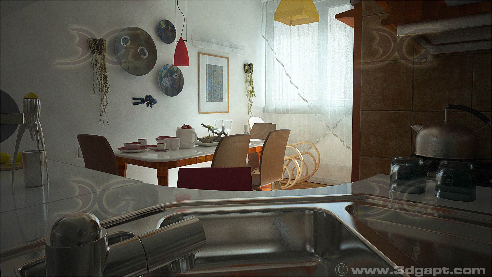 architecture interior kitchen-3versions 21