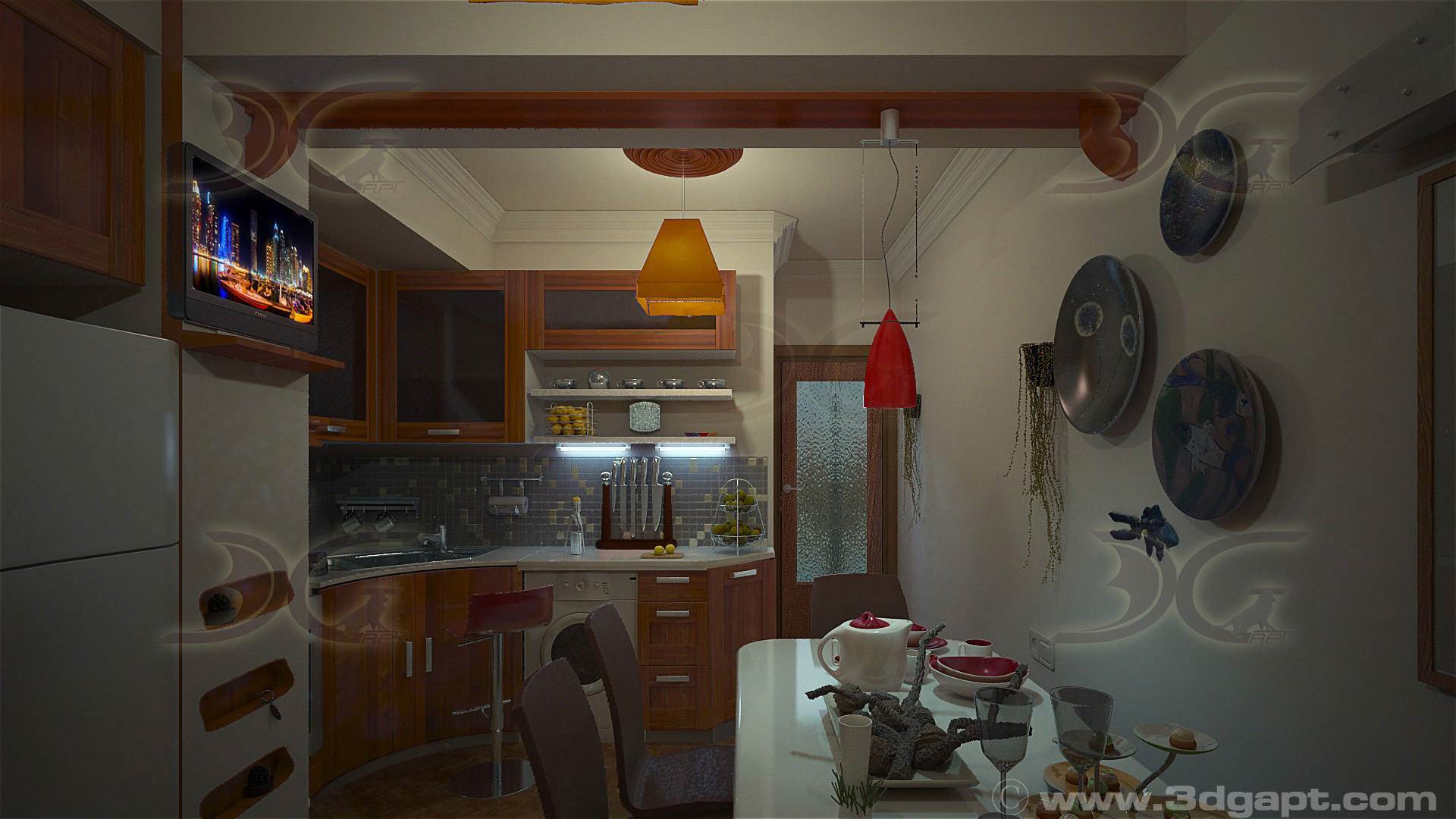 architecture interior kitchen-3versions 27
