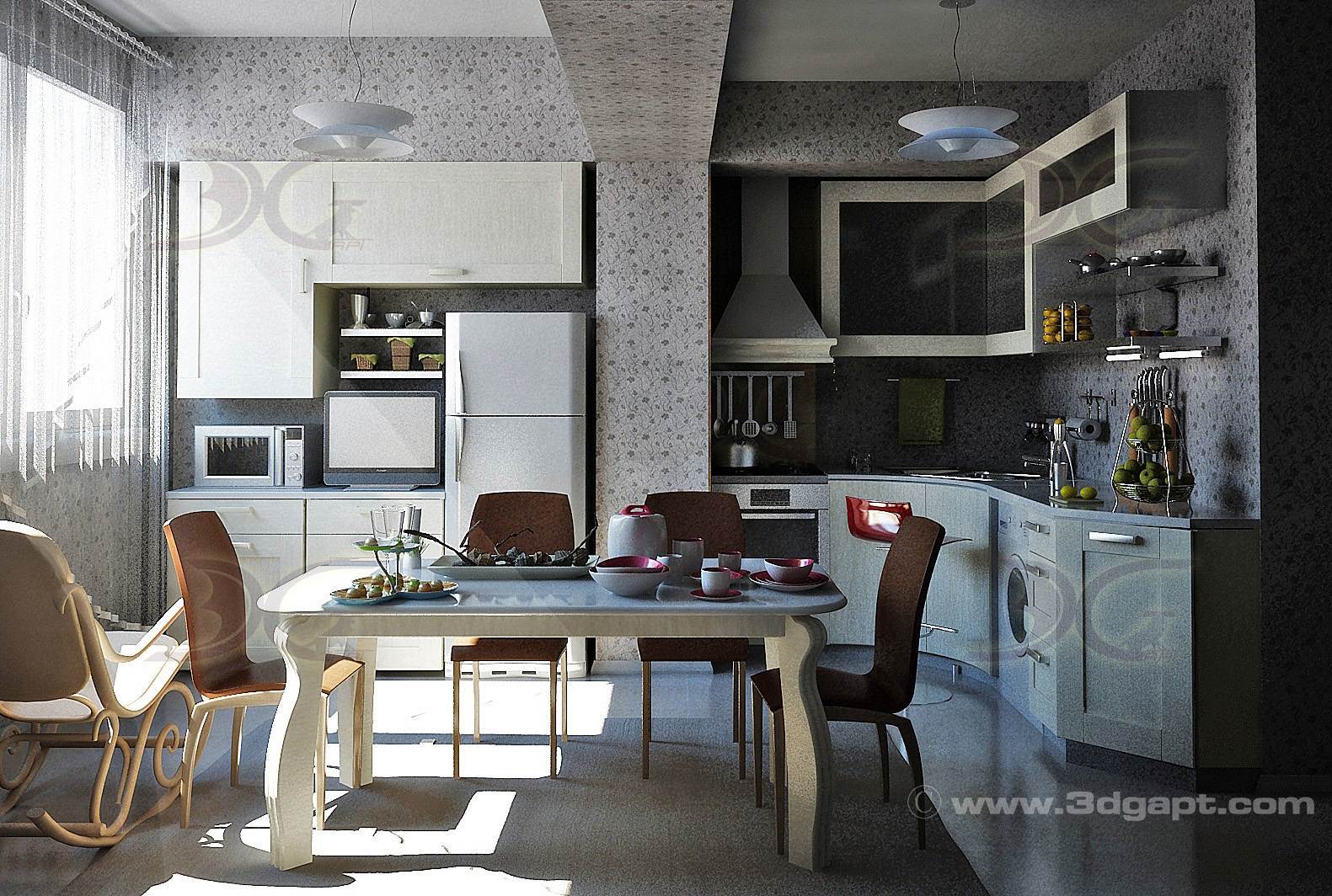 architecture interior kitchen-3versions 36