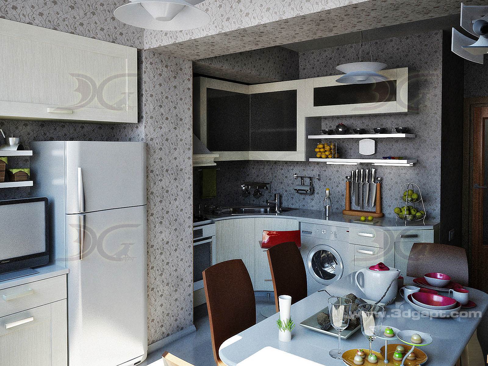 architecture interior kitchen-3versions 37