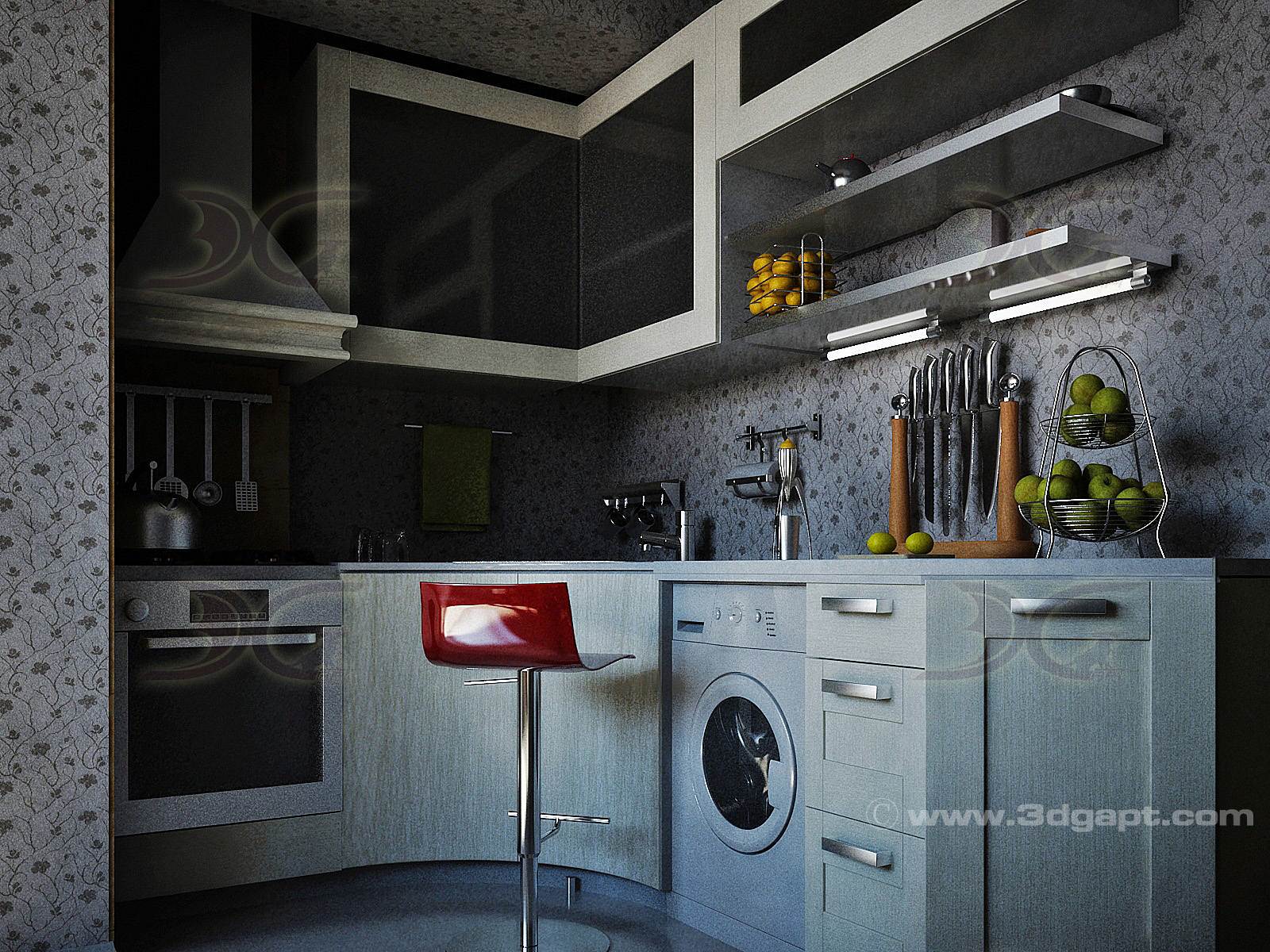 architecture interior kitchen-3versions 39