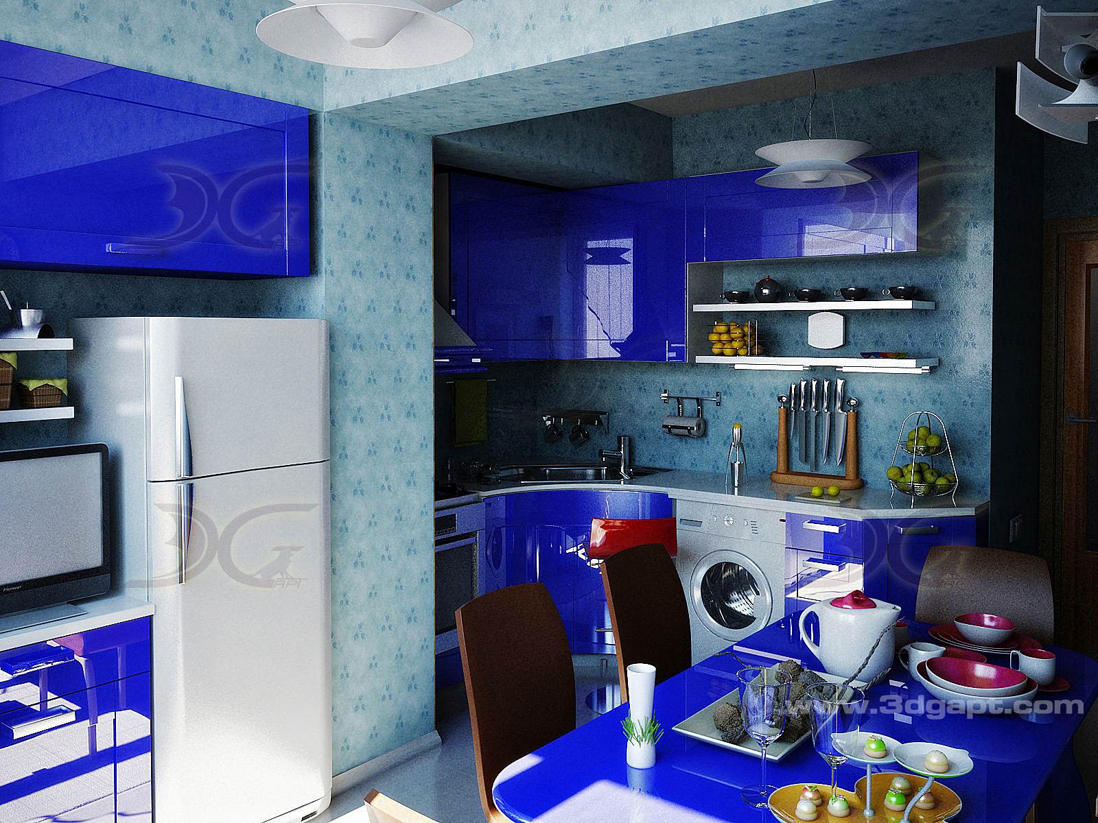 architecture interior kitchen-3versions 42
