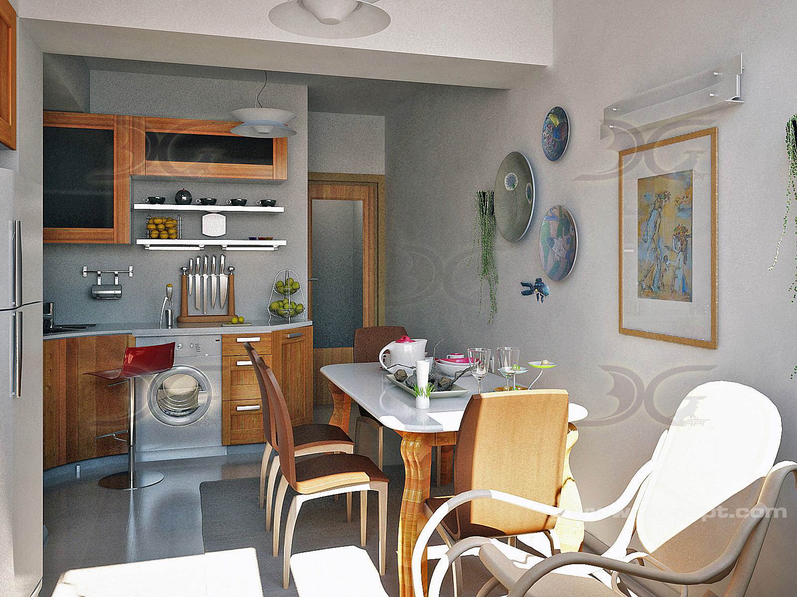 architecture interior kitchen-3versions 8