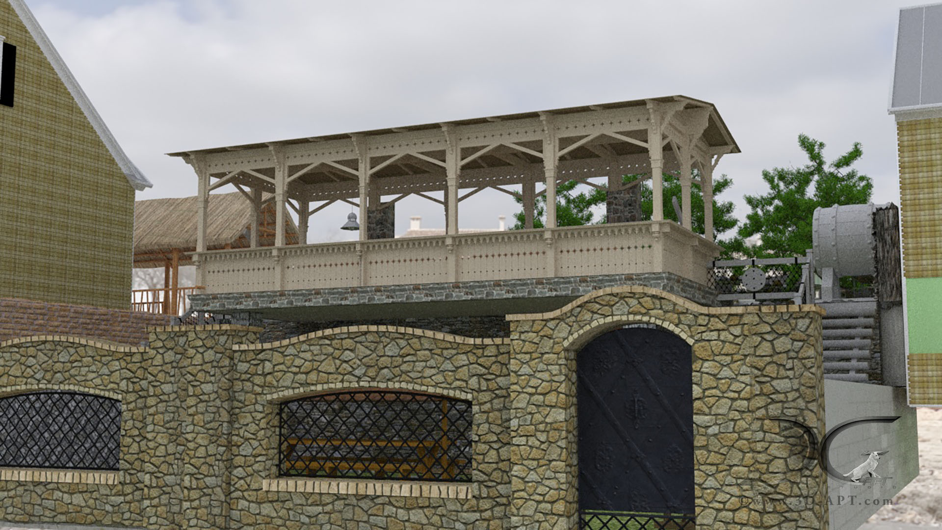 architecture_interior_old_style_garden_and_pavilion_91