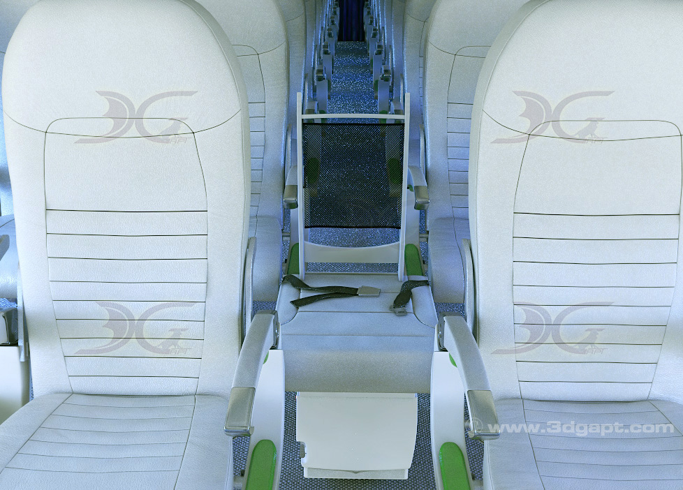 architecture interior stsAirline 007