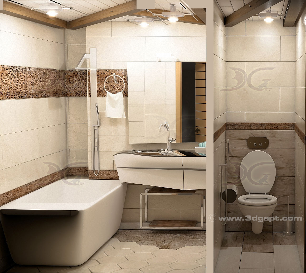 architecture interiors Bathroom mineV2-005