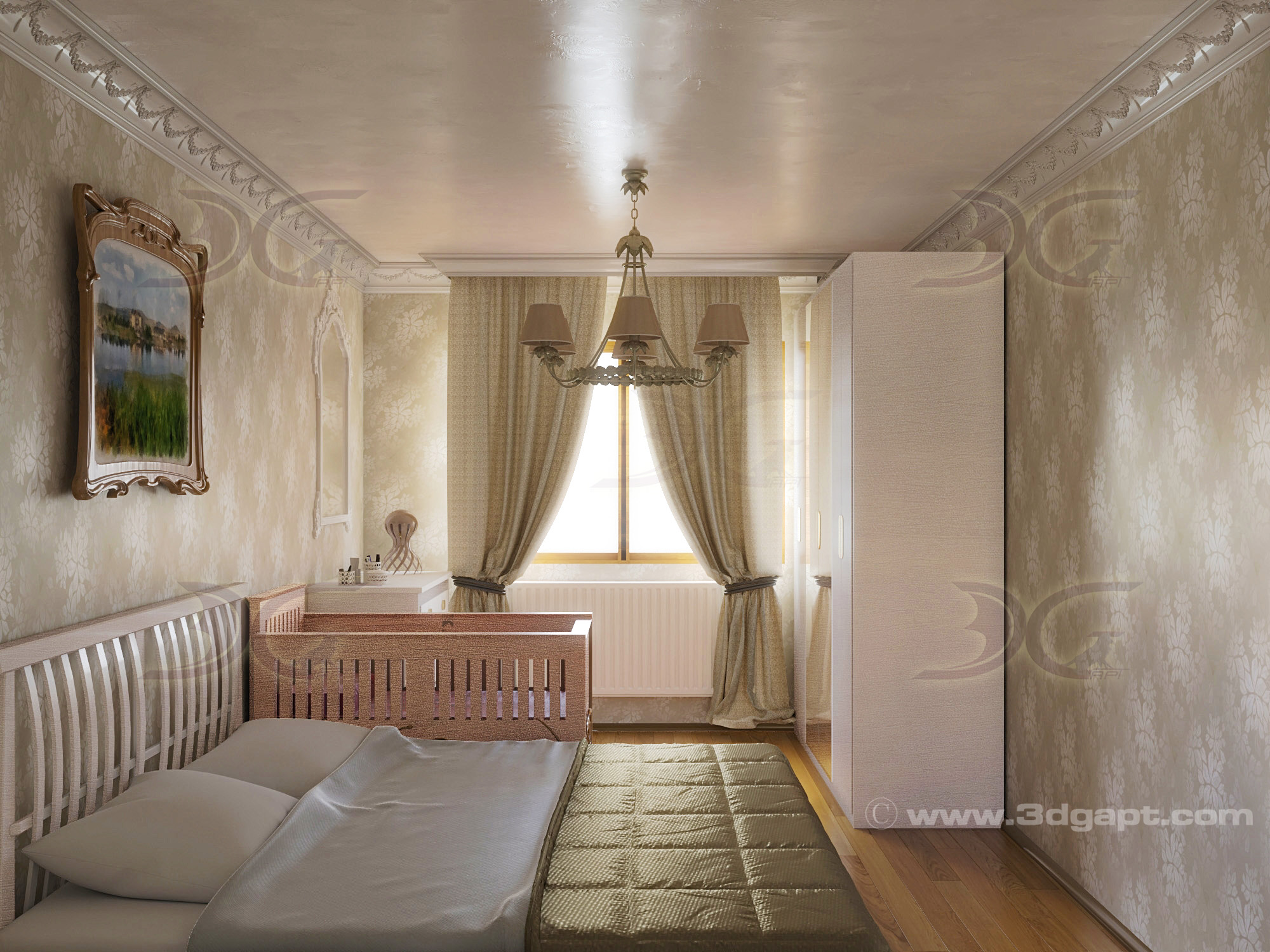 architecture interiors simple bedroom004